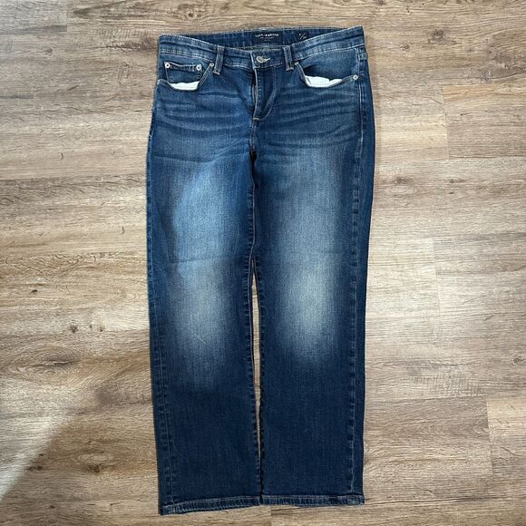 Lucky Brand Womens Size 8/29 Sweet Crop Jeans Dark Wash Denim - Picture 3 of 5